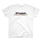 麻雀ロゴTシャツショップ 雀喰 -JUNK-の麻雀の役 All Terminals-清老頭（チンロウトウ）- Regular Fit T-Shirt