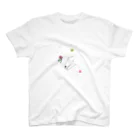 鯖とドミニカの回文（ねたくまがまくたね） スタンダードTシャツ