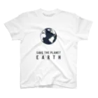 w/e NootyのSave The Earth (地球を守ろう) Regular Fit T-Shirt