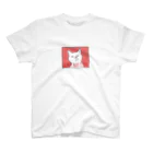 たんこ@酒とサブカル TANKの鼻血ねこ Regular Fit T-Shirt