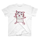 ネコのうーたんになりたいくちばしショップのにゃ♪専用系 スタンダードTシャツ