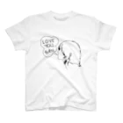 VERYSWEETPEOPLEのLOVE YOU, BABY スタンダードTシャツ