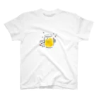 灯さかすのビールましまろう スタンダードTシャツ