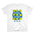 LONESOME TYPE ススの猫が世界を支配するFreeHand（UKR🇺🇦） スタンダードTシャツ