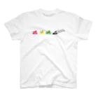 kyamiccoのwithスリスリくん Regular Fit T-Shirt