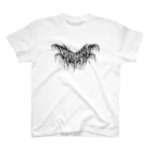 忍太郎の四字熟語 - 四面楚歌 Death Metal Logo デスロゴ Regular Fit T-Shirt