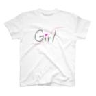 yaccoiroの家族お揃いTシャツ　女の子 スタンダードTシャツ