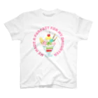 satitama屋のパフェ（ピンク） スタンダードTシャツ
