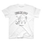 絵と図 デザイン吉田のCUIDAD CON EL ALPACA! Regular Fit T-Shirt