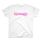 🌸桜餅　桜子🍺のすーぱーもちこ(ピンク) スタンダードTシャツ
