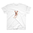 YJSのCHIHUANX White Regular Fit T-Shirt