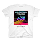 ニンジャスレイヤー公式/ダイハードテイルズの【両面な】NEO SAITAMA FES 2038 Regular Fit T-Shirt