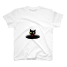 RinCafee shopの黒猫 スタンダードTシャツ