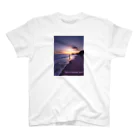 shoji'sのfale o lakinini surf akiya sunset スタンダードTシャツ