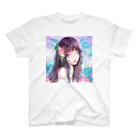 二猫/NIMOO -SHOPの蓮と少女 Regular Fit T-Shirt