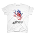 ANTITHESE / アンチテーゼの逆さキューピッド(ポップカラー) Regular Fit T-Shirt