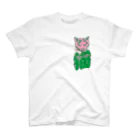 LONESOME TYPE ススのI LOVE 猫（妖） スタンダードTシャツ