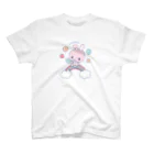 Sugar Plum Shopのうさぎちゃん Tシャツ ふわふわ スタンダードTシャツ