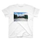 六文銭の上田城正面 Regular Fit T-Shirt