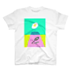 コウイカの遠い目のSUNNY SIDE UP Regular Fit T-Shirt