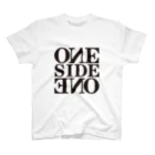 Infledge DesignのONESIDE BLK スタンダードTシャツ