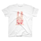 NAGOMIDA_DESIGNのうさぎのうーさん スタンダードTシャツ