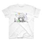 hitoyasumi。のamayadori。しろ スタンダードTシャツ