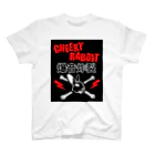 CHEEKY RABBITのサツマニアン02_CheekyRabbit_爆音炸裂 スタンダードTシャツ