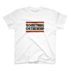 SOMETHING ON THE HEADのボーダーサムへ スタンダードTシャツ