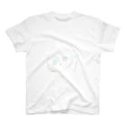 uuUo_oUのもふもふのしろいの スタンダードTシャツ