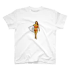 LIKE A GLIDING BIRDのSURFER GIRL スタンダードTシャツ