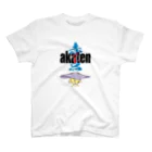 akaten shopのakaten logo (blue) スタンダードTシャツ