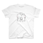 ゆる×ラブ♡うさっくまSHOP(usakkuma-Shop)のきゅんです スタンダードTシャツ