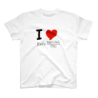 I LOVE 変なTシャツのI LOVE ベイズの定理 Regular Fit T-Shirt