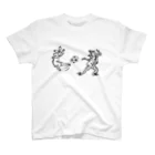 モルTの鳥獣人物戯画　ウサギカエル　サッカー Regular Fit T-Shirt