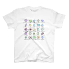 【彳▼亍 ▼てきちょく】TETHの関数アート かわいいアイコン カラフルTシャツ Regular Fit T-Shirt