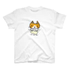 こねこねこねこのこねこねこねこ(茶ハチワレ) スタンダードTシャツ