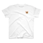 utouch_の猫【顔】 Regular Fit T-Shirt