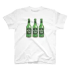 飲兵衛StyleのGreen Beer Bottle 飲兵衛style Regular Fit T-Shirt