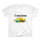 owls forest アイテム部屋のowlish5　第二弾 スタンダードTシャツ