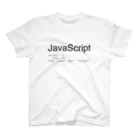 安藤 優のJavaScriptTシャツ // Single Line Swap Regular Fit T-Shirt