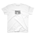 soyo11のゆるかわ恐竜 グレー Regular Fit T-Shirt