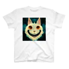 xsotaショップの世界の終わりに微笑む猫 スタンダードTシャツ