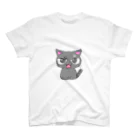 のんのんの黒猫ちゃん Regular Fit T-Shirt