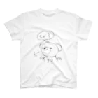 がまぐちこぐまのといといのちがう　こぐま スタンダードTシャツ