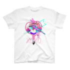 🦄🌈全身原色🌈🦄のラブハンター💘バニーちゃん スタンダードTシャツ