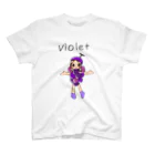 みじんこリュンヌのお店のパーフェクトなvioletシャツ Regular Fit T-Shirt