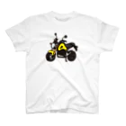 HSMT design@NO SK8iNGのGROM YELLOW Regular Fit T-Shirt