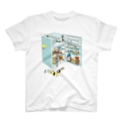 ムクデザインのペンギン サマーリゾート T-Shirt
