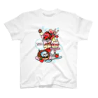 Cody the LovebirdのChubby Bird インコ　スウィーツ　Cody the Lovebird　コザクラインコ　オカメインコ スタンダードTシャツ